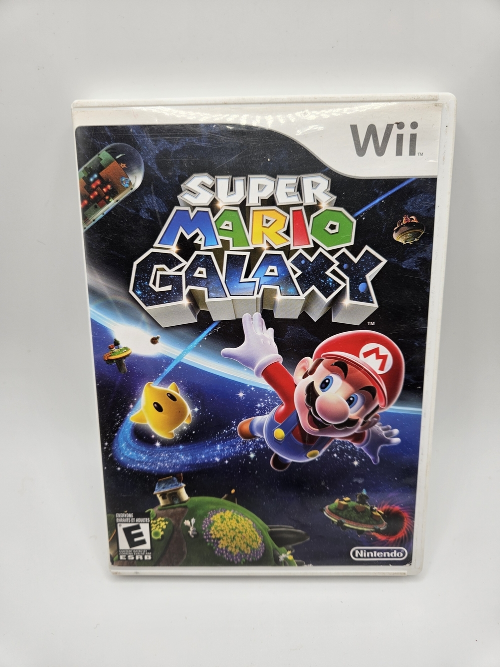 Nintendo Wii Super Mario Galaxy CIB Game 2007 1st Print Complete with Manual